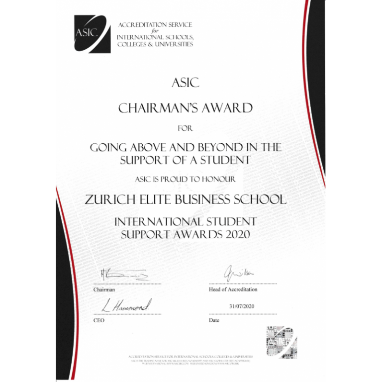 Zurich Elite Business School